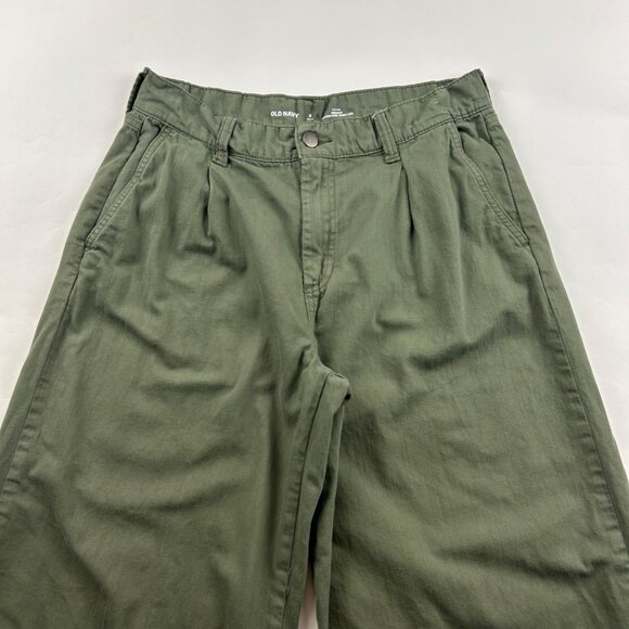 PETITE Old Navy Alpine Tundra High Rise Drapey Drawcord Wide Leg Pant 6P - Picture 2 of 7